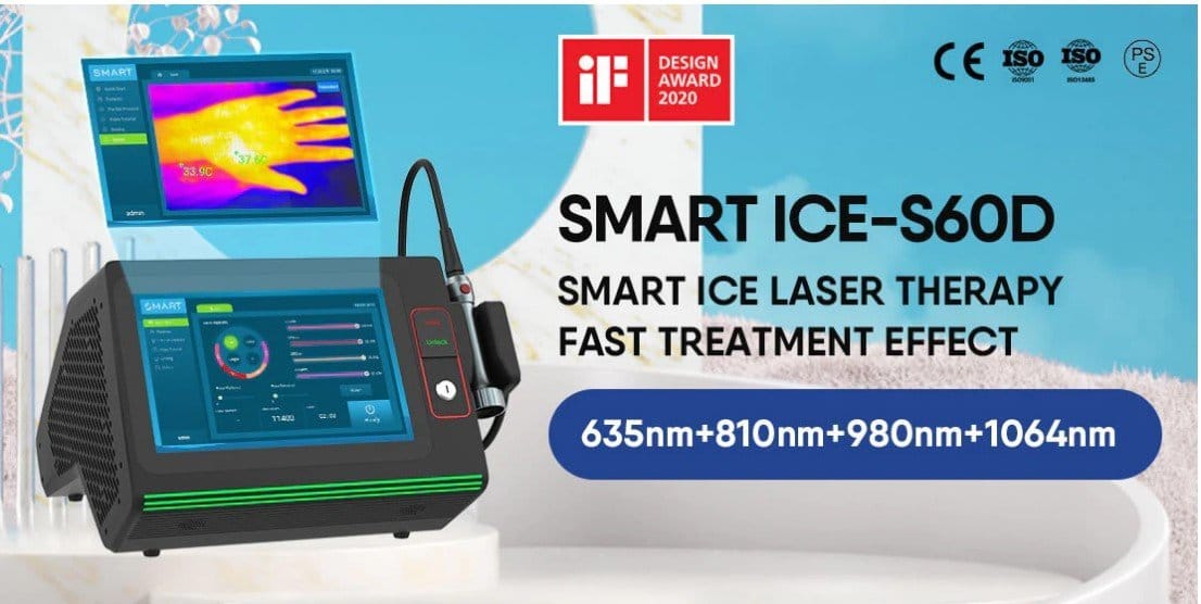 Smart Ice Class 4 Laser Therapy System (Klasse IV professionel laserterapi) - Uno Vita AS