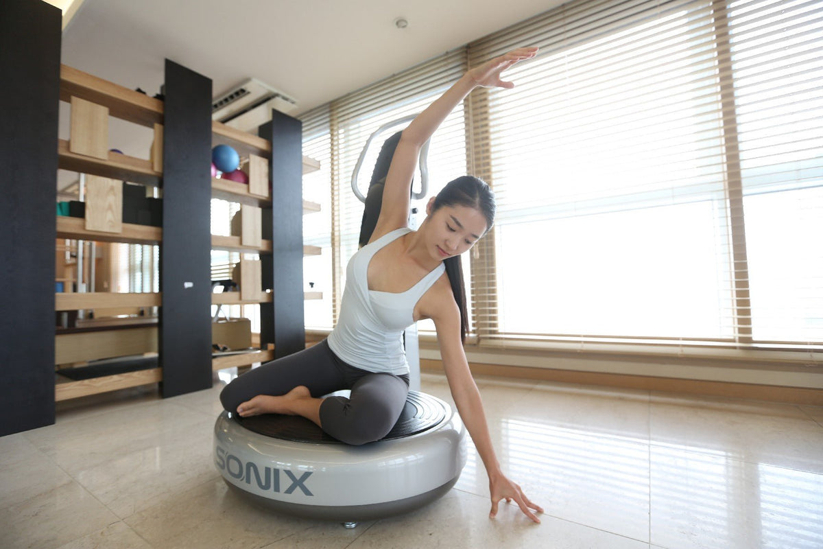 VibraSonic SonicWave Standing Vibration Platform - Stimulation avancée de tout le corps - Uno Vita AS