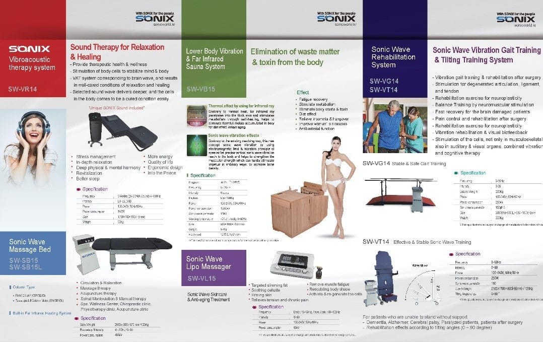 VibraSonic SonicWave Standing Vibration Platform - Stimulation avancée de tout le corps - Uno Vita AS