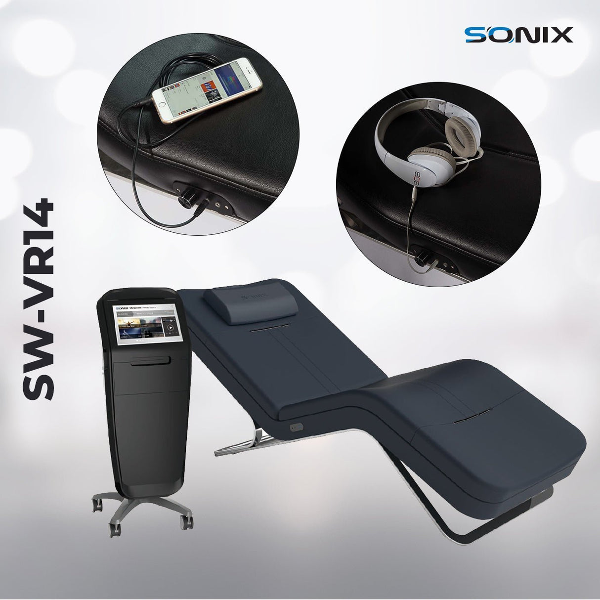SonicWave - Vibro - Acoustic Stress - Relief Therapy Chair - Uno Vita AS