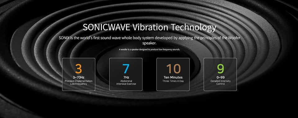 SonicWave - Vibro - Acoustic Stress - Relief Therapy Chair - Uno Vita AS