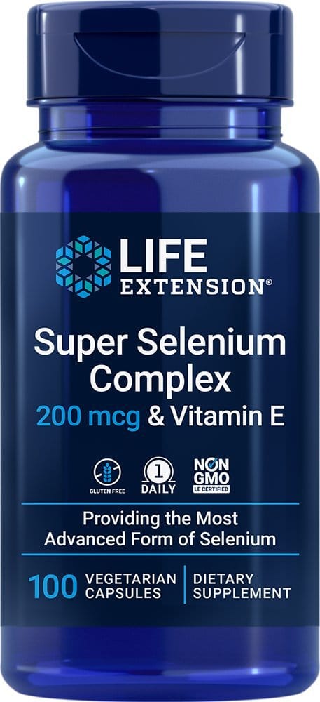 Super Selenium Complex (200 mcg, 100 capsule vegetariane) - Uno Vita AS