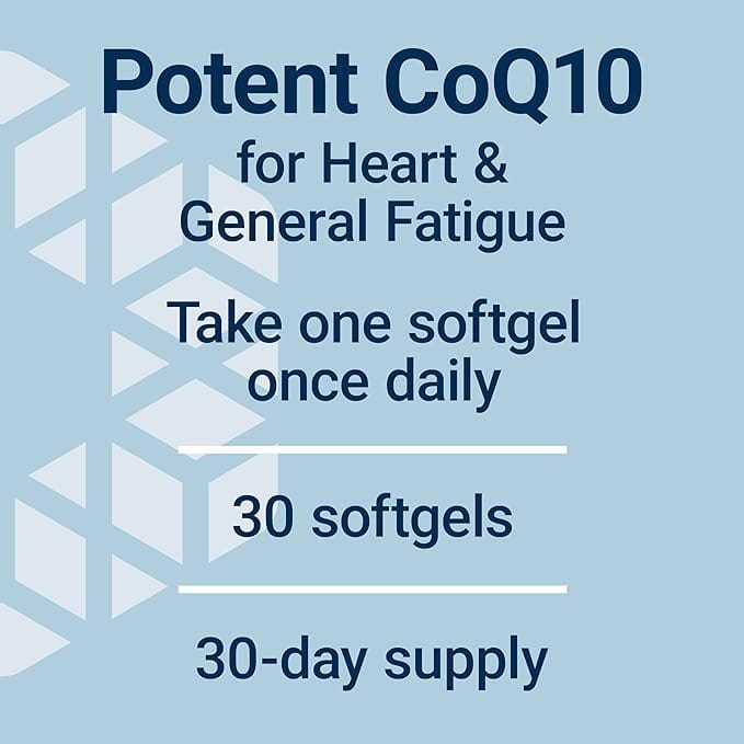 Super Ubiquinol CoQ10 with Enhanced Mitochondrial Support (200 mg) - Uno Vita AS