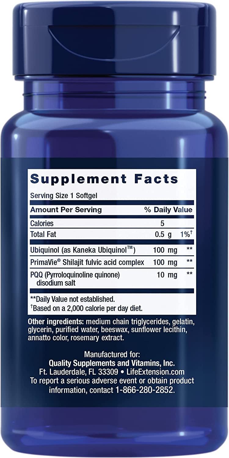 Super Ubiquinol CoQ10 med PQQ (100 mg) - Uno Vita AS