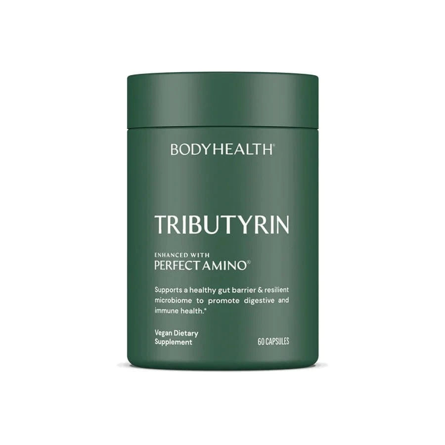 Integratore alimentare Tributyrin with Perfect Amino con 60 capsule vegetali per la barriera intestinale e il supporto del microbioma