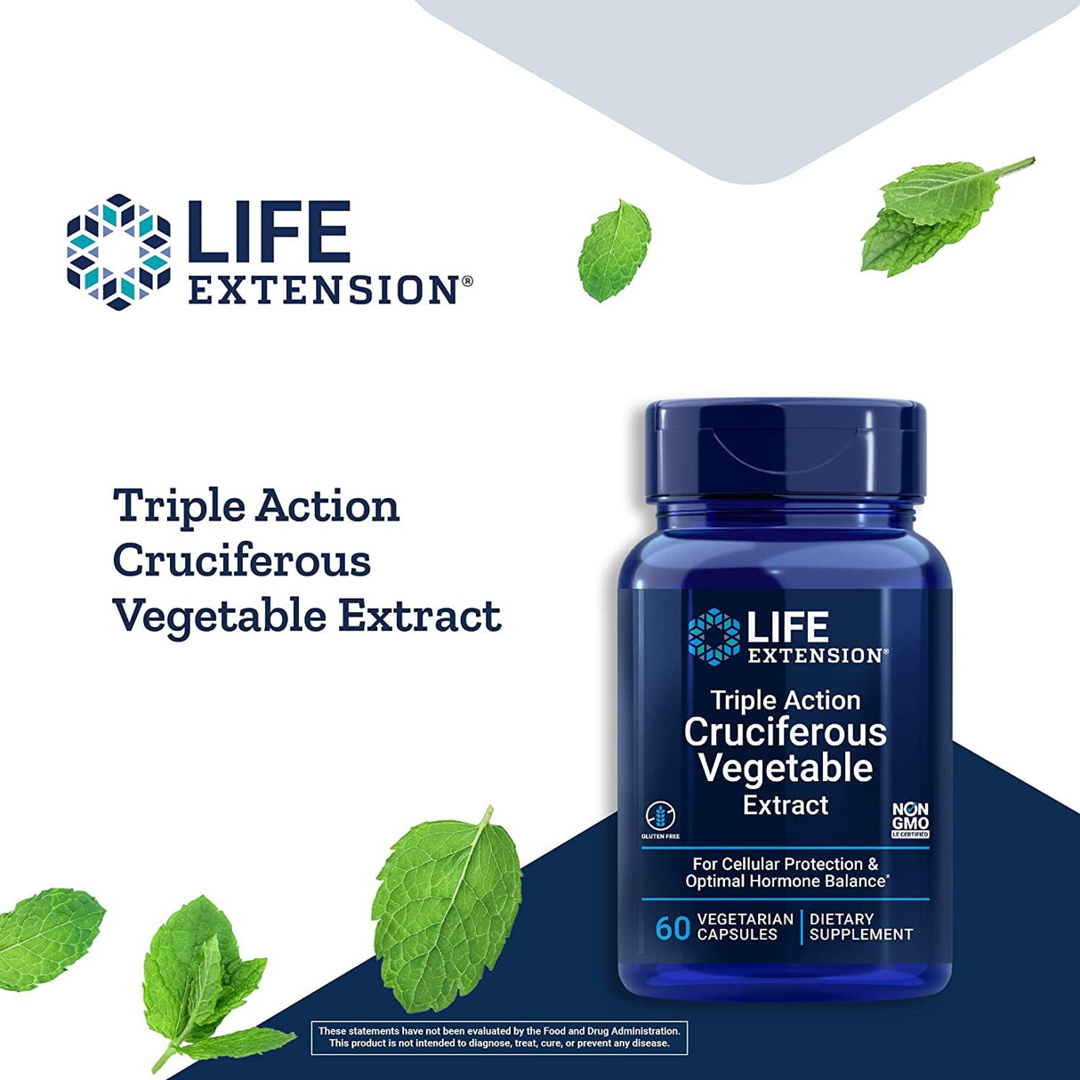 Triple Action Cruciferous Vegetable Extract (60) - Uno Vita AS