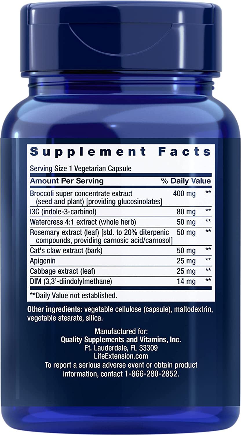 Triple Action Cruciferous Vegetable Extract (60) - Uno Vita AS