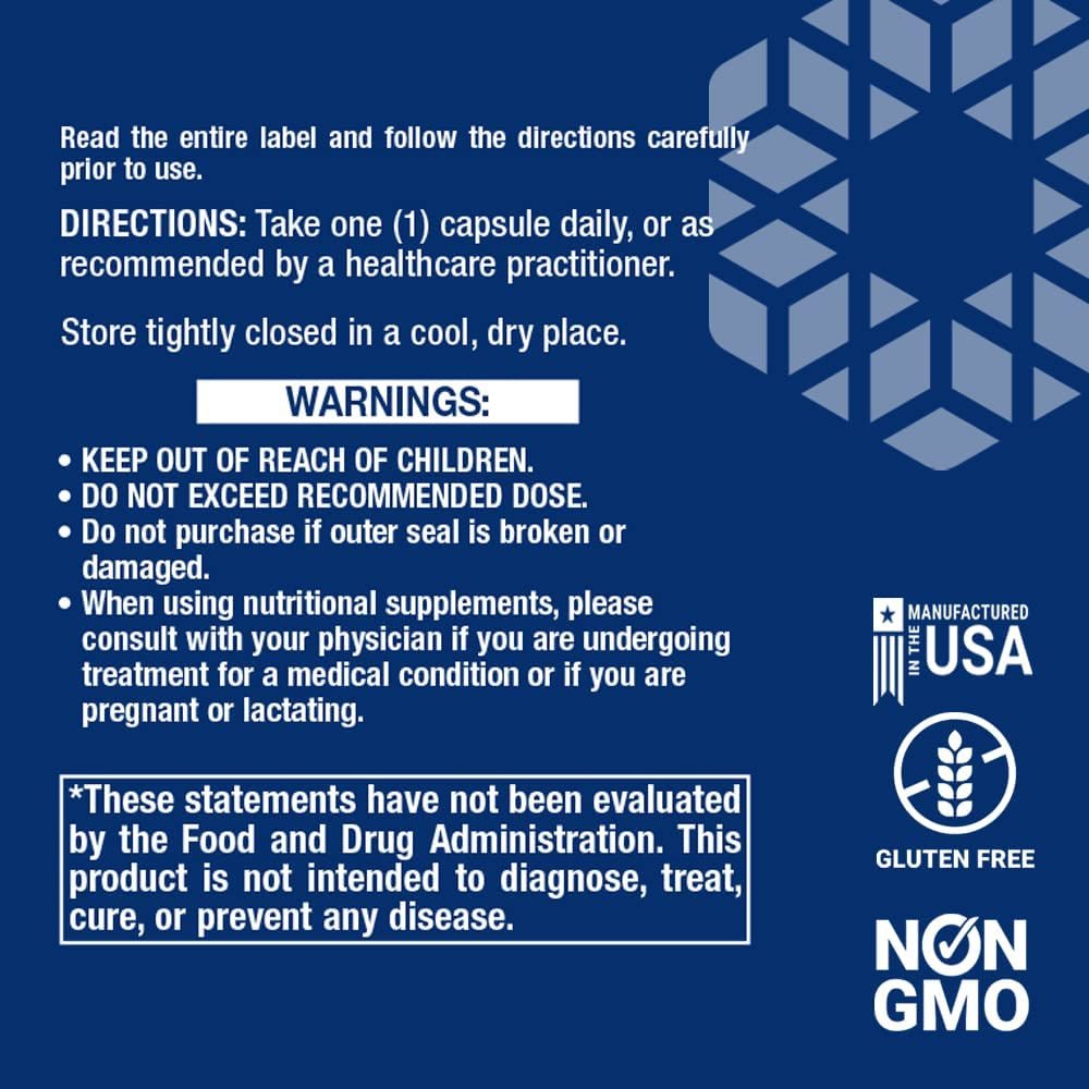 Triple Action Cruciferous Vegetable Extract (60) - Uno Vita AS