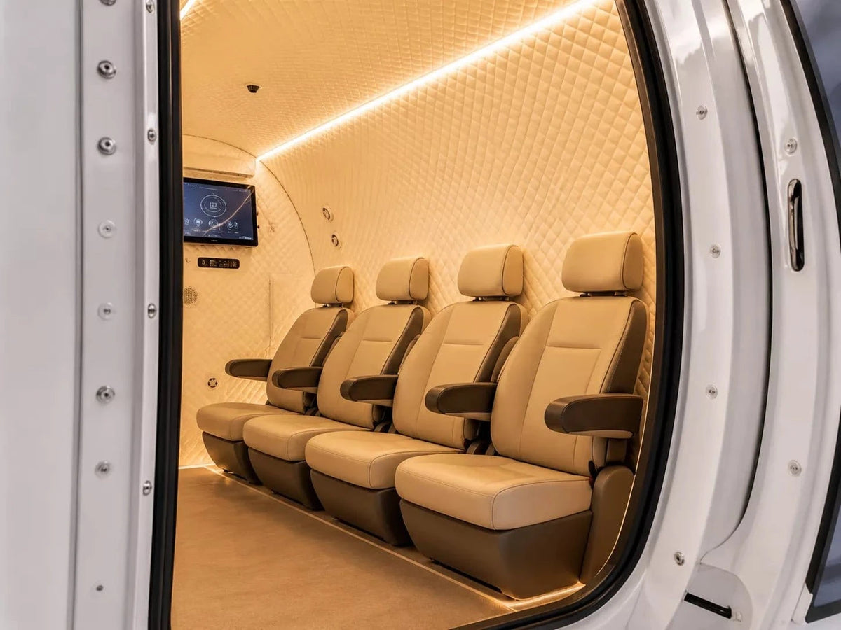 Uno Vita – Macypan HE5000Plus (1–4 Personen) Mehrplatz-Hyperbare-Sauerstoff-Therapiekammer mit Hartschale – Uno Vita AS