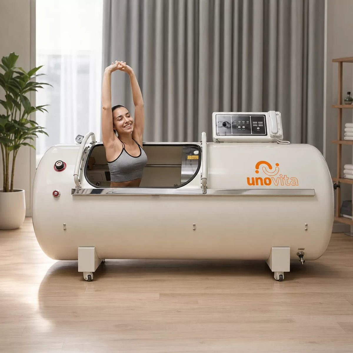 Uno Vita – Macypan HP2202 - 90 2.0 ATA – Grote HBOT-kamer met harde schaal - Uno Vita AS