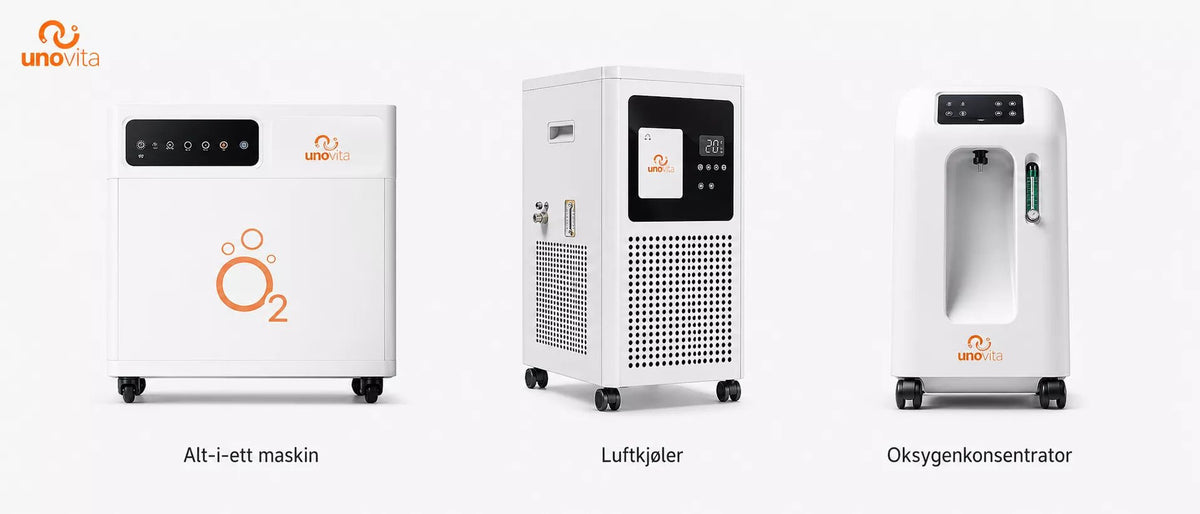 Uno Vita – Macypan HP2202 - 90 2.0 ATA – Grote HBOT-kamer met harde schaal - Uno Vita AS