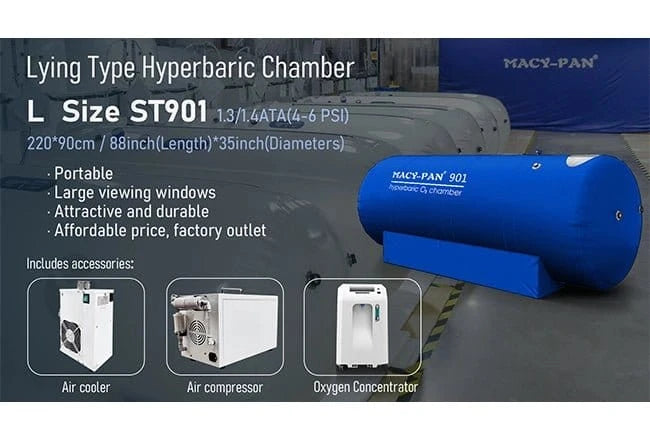 Uno Vita – Macypan ST901 – Große, weich liegende HBOT-Kammer 1,5 ATA – Uno Vita AS