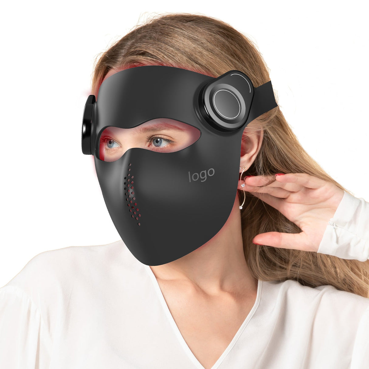 Uno Vita Pro Light Mask 1064 – medical grade wireless LED + laser therapy mask - Uno Vita AS