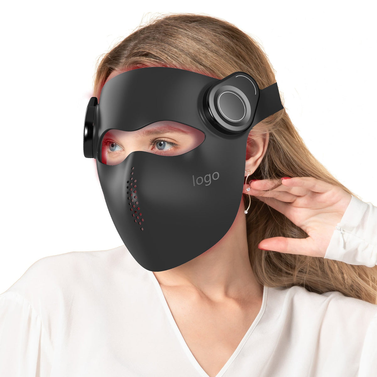 Uno Vita Pro Light Mask 1064: máscara de terapia láser + LED inalámbrica de grado médico - Uno Vita AS