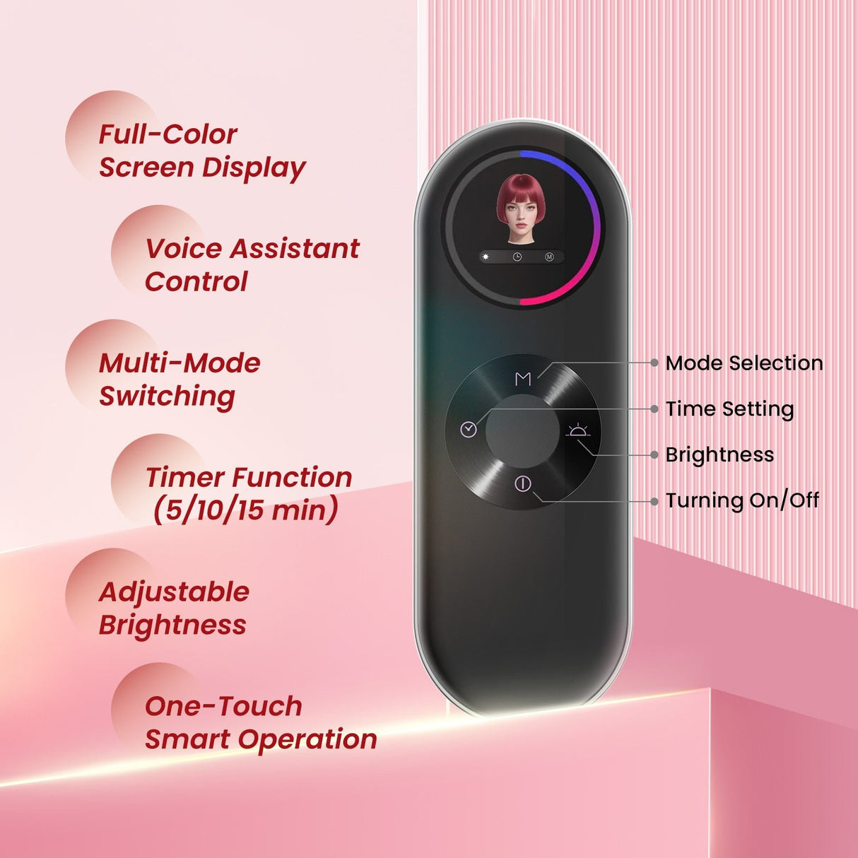 Uno Vita Pro Light Mask 1064 – medical grade wireless LED + laser therapy mask - Uno Vita AS