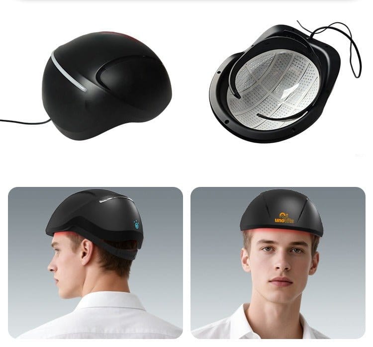 Sistema di crescita dei capelli con casco laser professionale Uno Vita con 552 diodi - Uno Vita AS