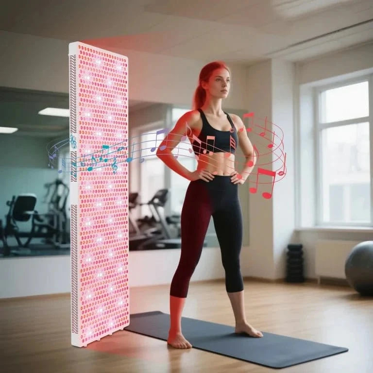 Uno Vita RLPRO2000-X2 full-body red light panel with 1152 LEDs, 9 wavelengths, touch screen, app and Bluetooth