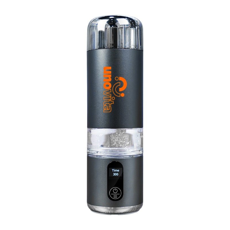 Uno Vita Sport U10 vetypullo 200 ml PEM/SPE-tekniikalla, USB-C ja jopa 8000 ppb H2