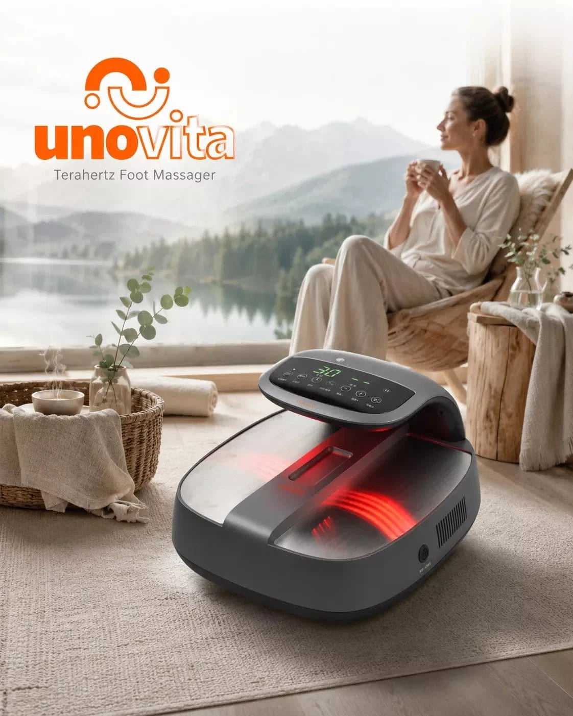 Masseur de pieds avancé Uno Vita THz Terahertz - Uno Vita AS