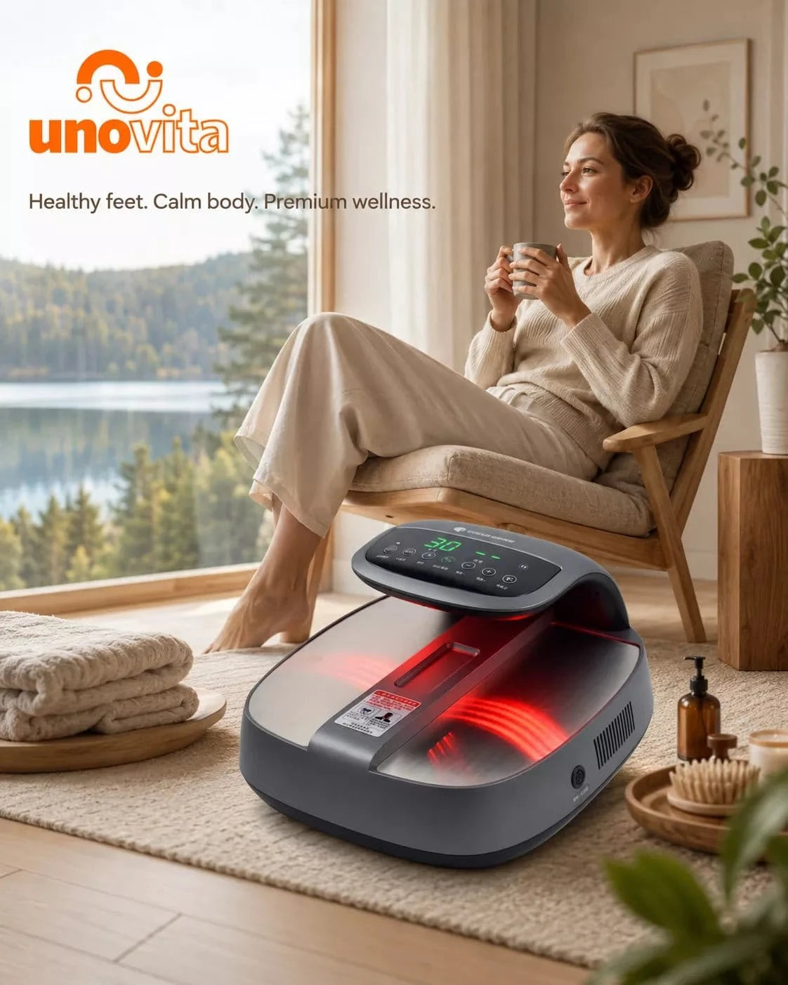 Masseur de pieds avancé Uno Vita THz Terahertz - Uno Vita AS