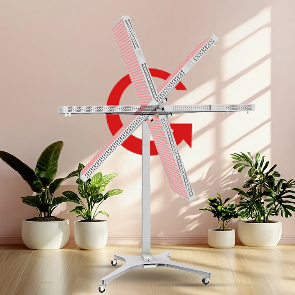 Uno Vita`s MS2000 - B - Staffa elettrica per pannello per terapia con luce rossa ruotante a 360 gradi - Uno Vita AS