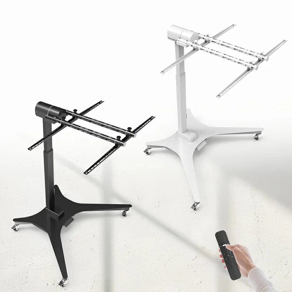 Stativo elettrico Uno Vita MS2000-B girevole a 360° per pannelli a luce rossa e NIR con telecomando e base da terra