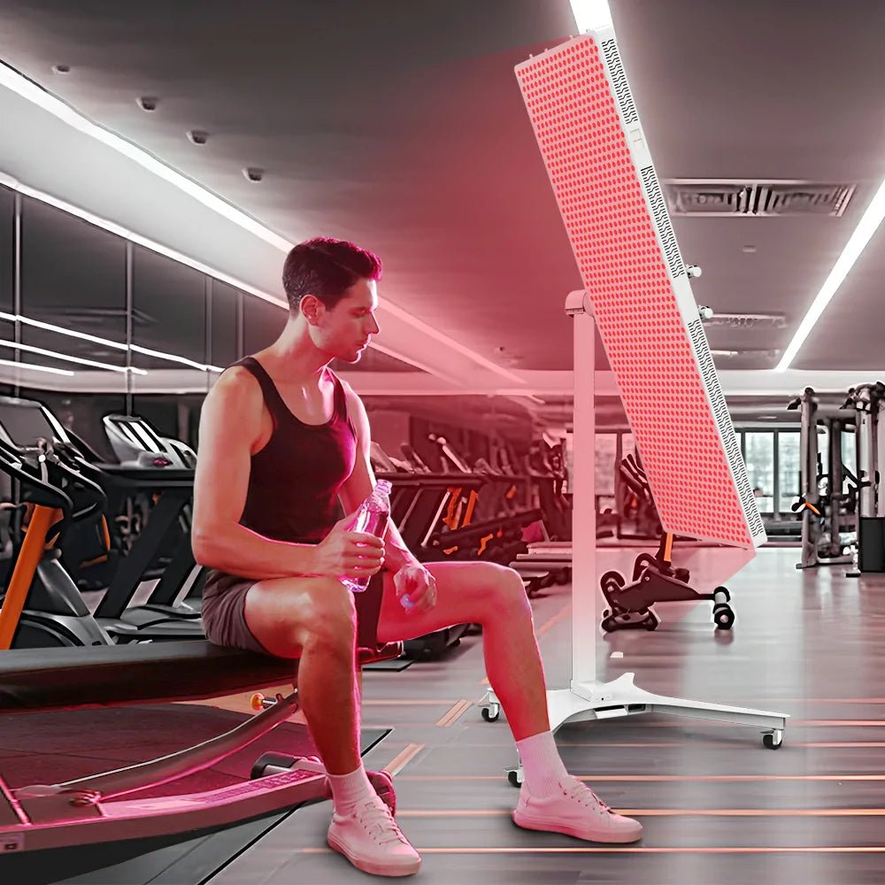 Uno Vita`s MS2000 - B - Staffa elettrica per pannello per terapia con luce rossa ruotante a 360 gradi - Uno Vita AS