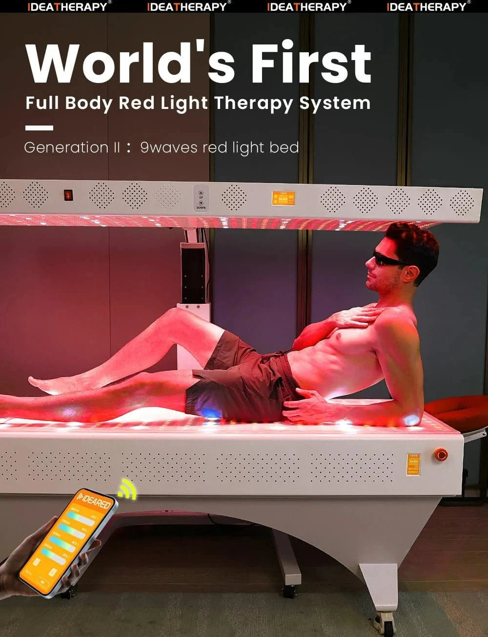 Uno Vita's Red Light Therapy Bed and Panel for clinics and professionals - Uno Vita AS
