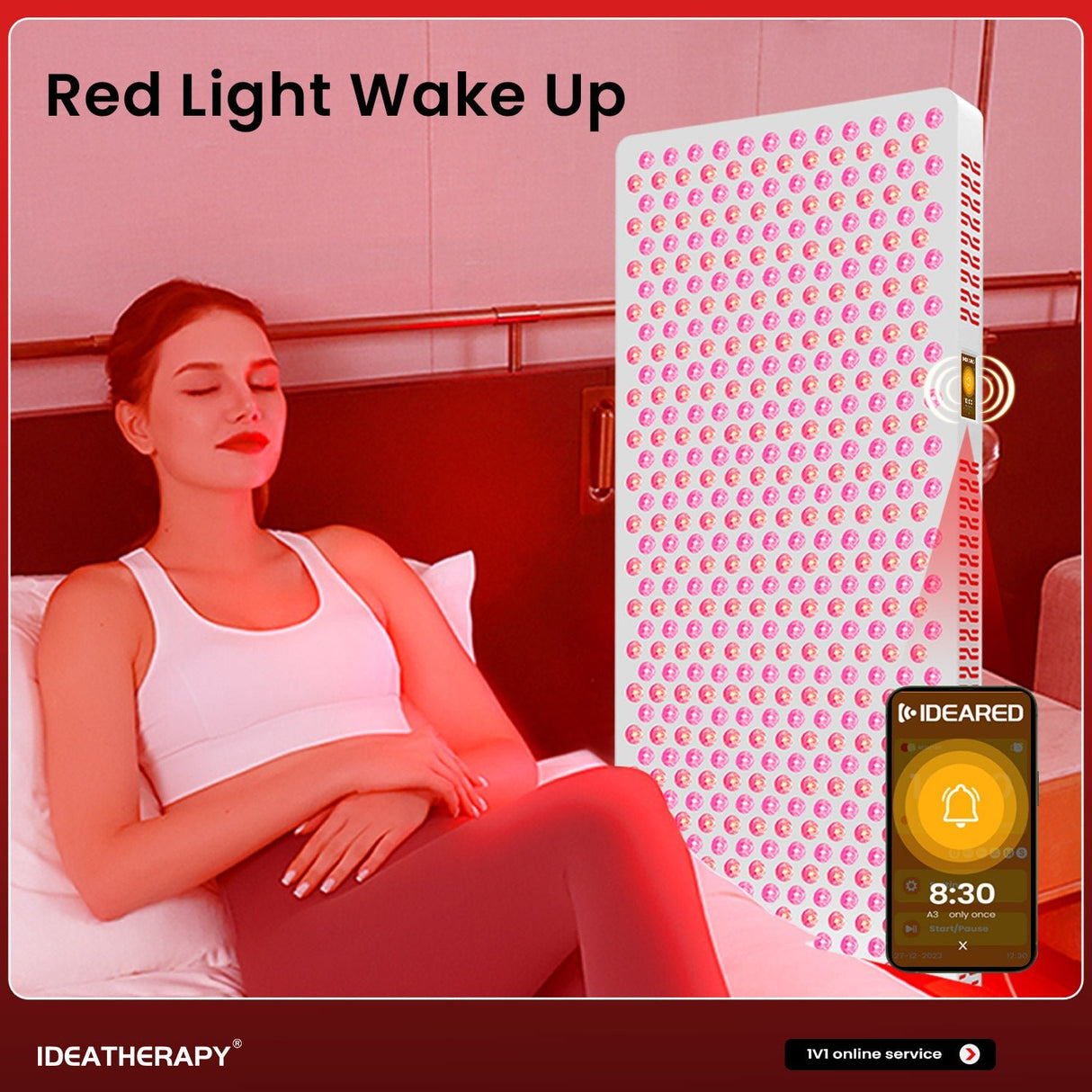 Uno Vita's RLPRO1000 LED Therapy Light (full spectrum infrared) - Uno Vita AS