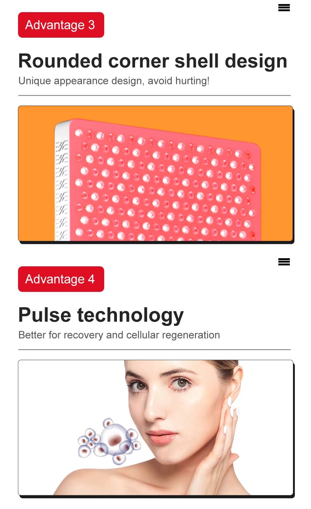 Uno Vita's RLPRO2000 LED Therapy Light (full spectrum red light therapy) - Uno Vita AS