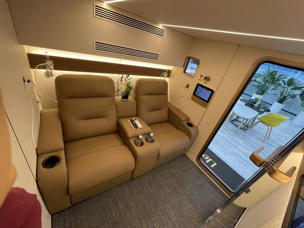 Uno Vita's Ueerl H6 dubbele cabine met harde schaal HBOT voor twee personen - Uno Vita AS