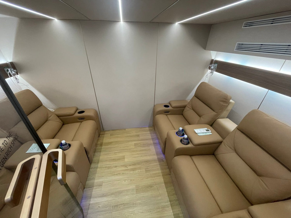Uno Vitan Ueerl H8 Luxury Version Hard - Shell hyperbarinen happikammio 4 hengelle - Uno Vita AS