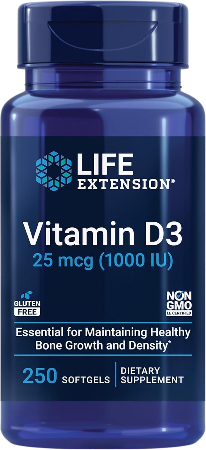 D3-vitamiini 25 mcg 1000 IU pullo 250 softgeliä oliiviöljyssä ja MCT-öljyssä Uno Vitalta