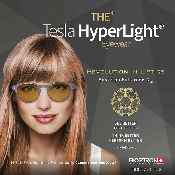 Lunettes Tesla Bioptron Hyperlight® (Noir)