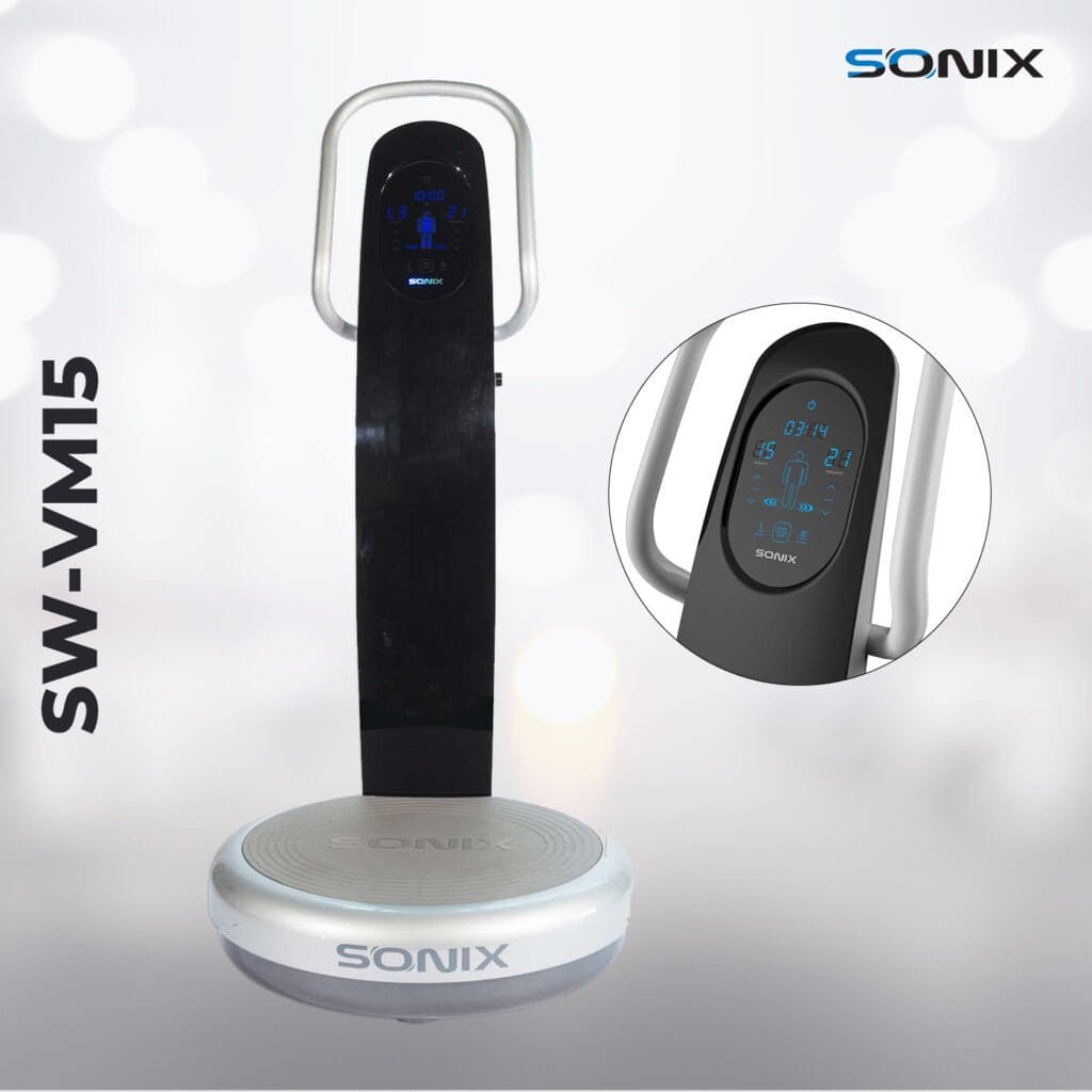 VibraSonic SonicWave Standing Vibration Platform - Stimulation avancée de tout le corps - Uno Vita AS