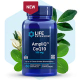 AmpliQ CoQ10™ 100 mg: CoQ10 de próxima generación con tecnología FenuMat®, 60 cápsulas vegetarianas
