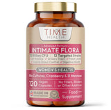 Flore intime – Microbiome vaginal et soutien aux infections urinaires – Probiotiques, canneberge, D-Mannose