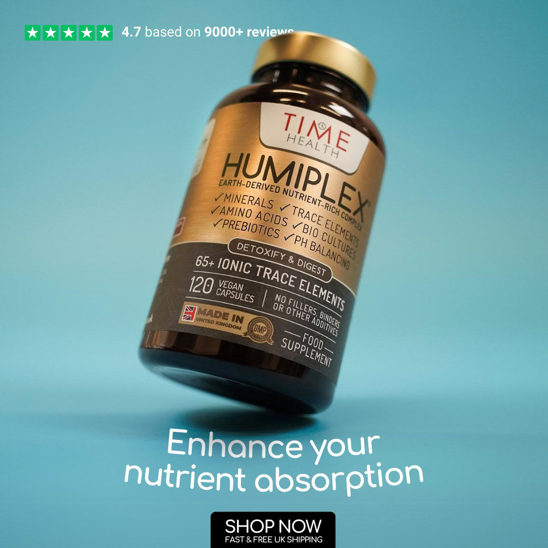 Humiplex®-Fulvic & Humic Multi-Nutrient Complex (botella de cápsula de 120)