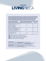 LIVING SILICA® Collagen Booster i en 1000 ml flaske med flytende, klar formel. Inneholder OSA og MMST.