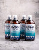 LIVING SILICA® Collagen Booster i en 1000 ml flaske, med et klart blålilla design og tydelige etiketter.
