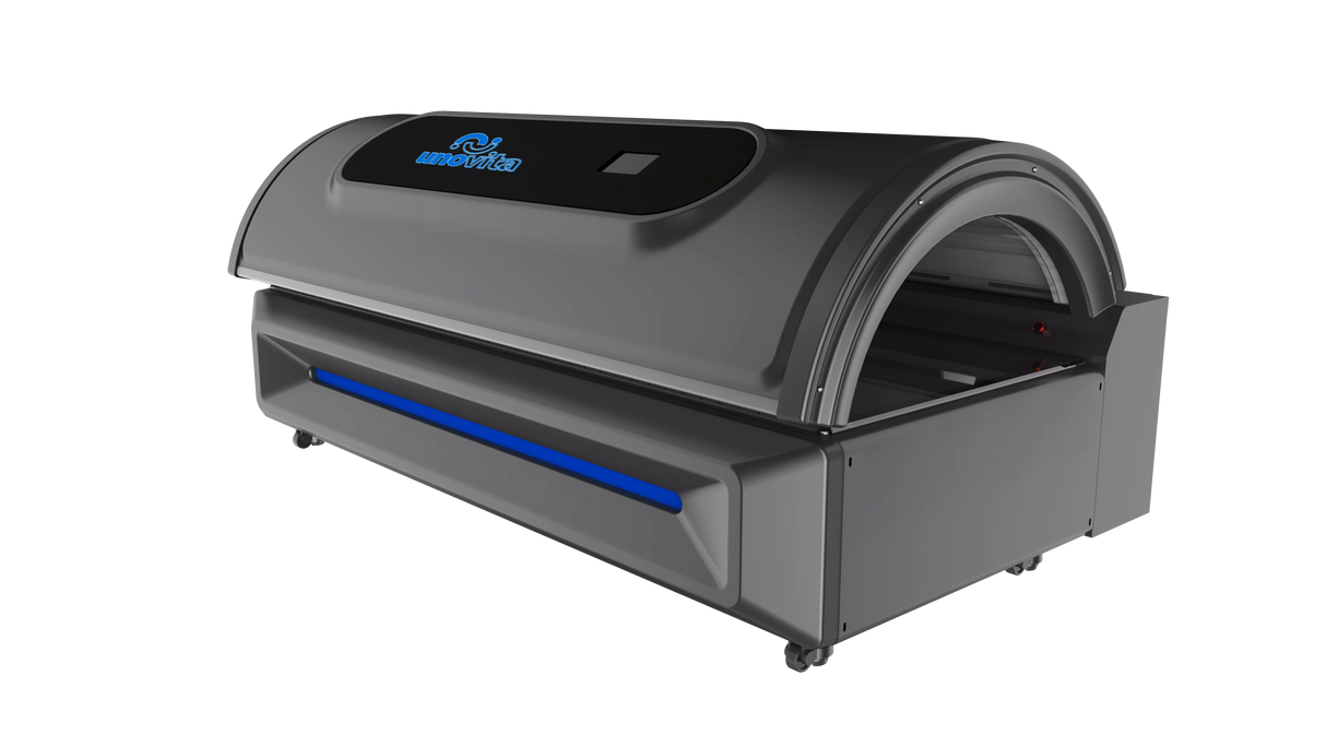 Lit de thérapie par la lumière rouge américaine M5N+ d'Uno Vita, PBM professionnel pour tout le corps