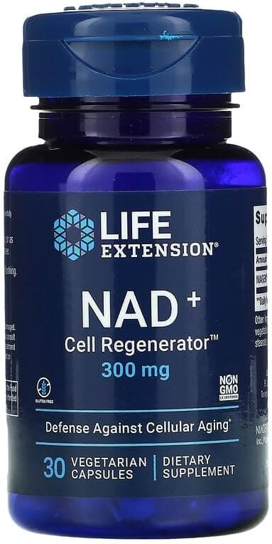 Extensions de durée de vie NAD + Formule de cellule 300 mg