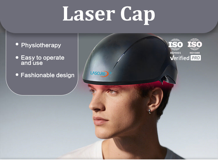 Casque laser Lascure 552 (système de croissance des cheveux LLLT 655 nm avec 552 diodes)