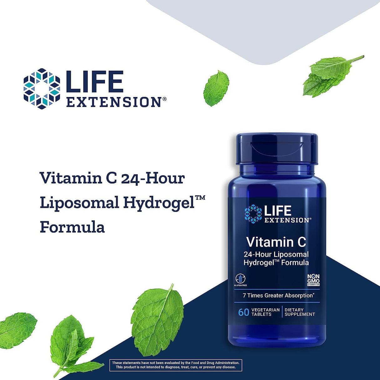 Vitamina C - Fórmula de hidrogel liposomal de 24 horas