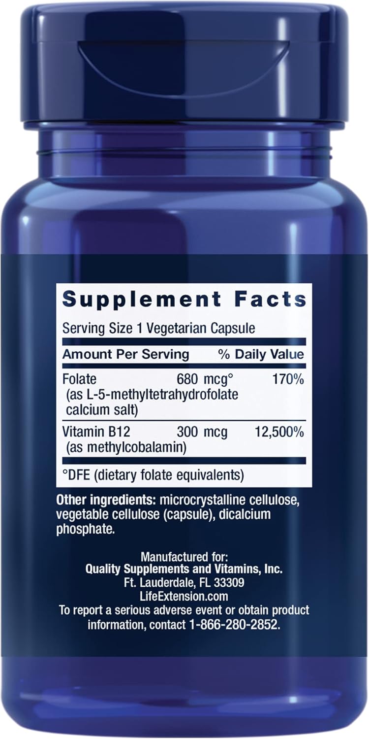 Bioaktiver Folat & Vitamin B12