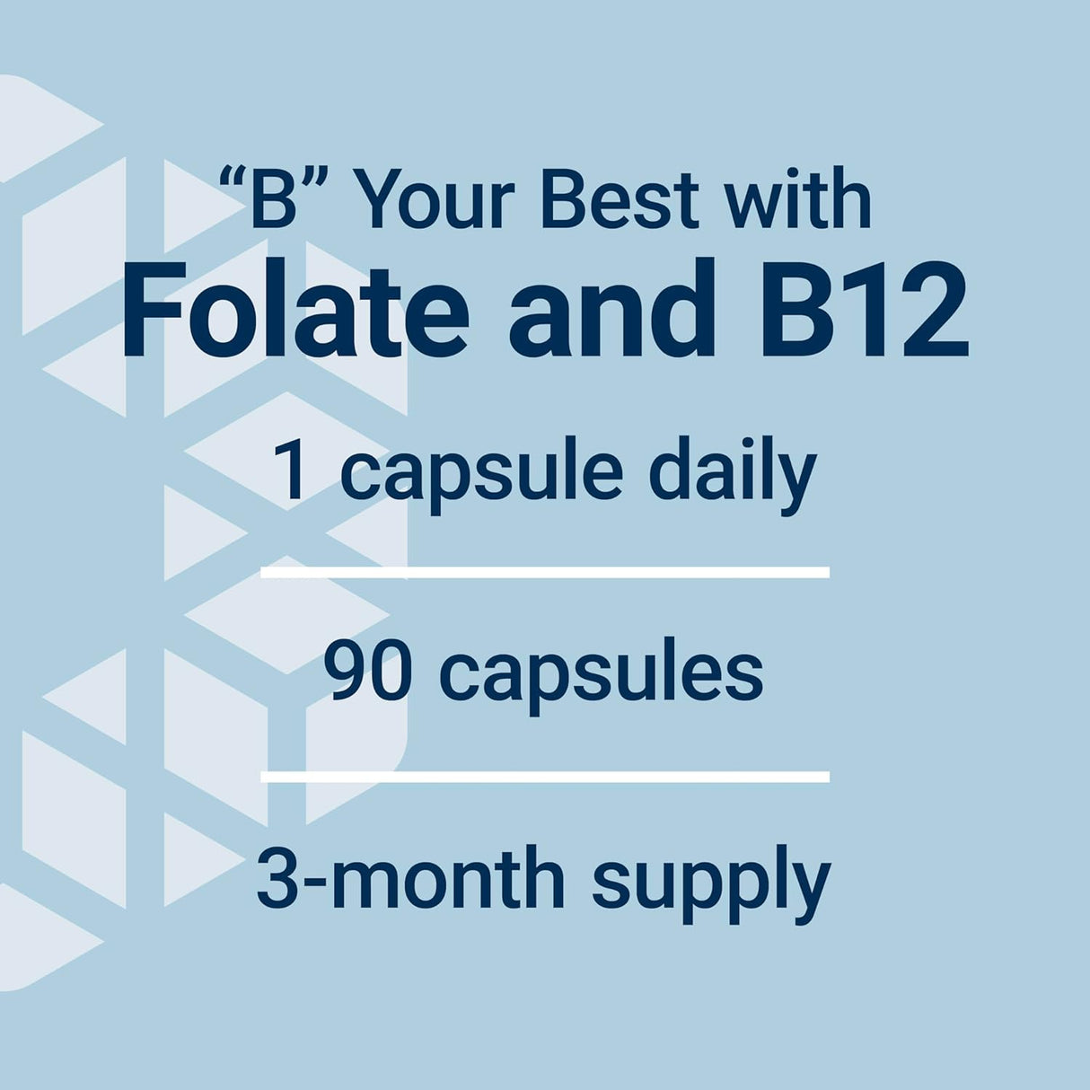 Bioaktiver Folat & Vitamin B12