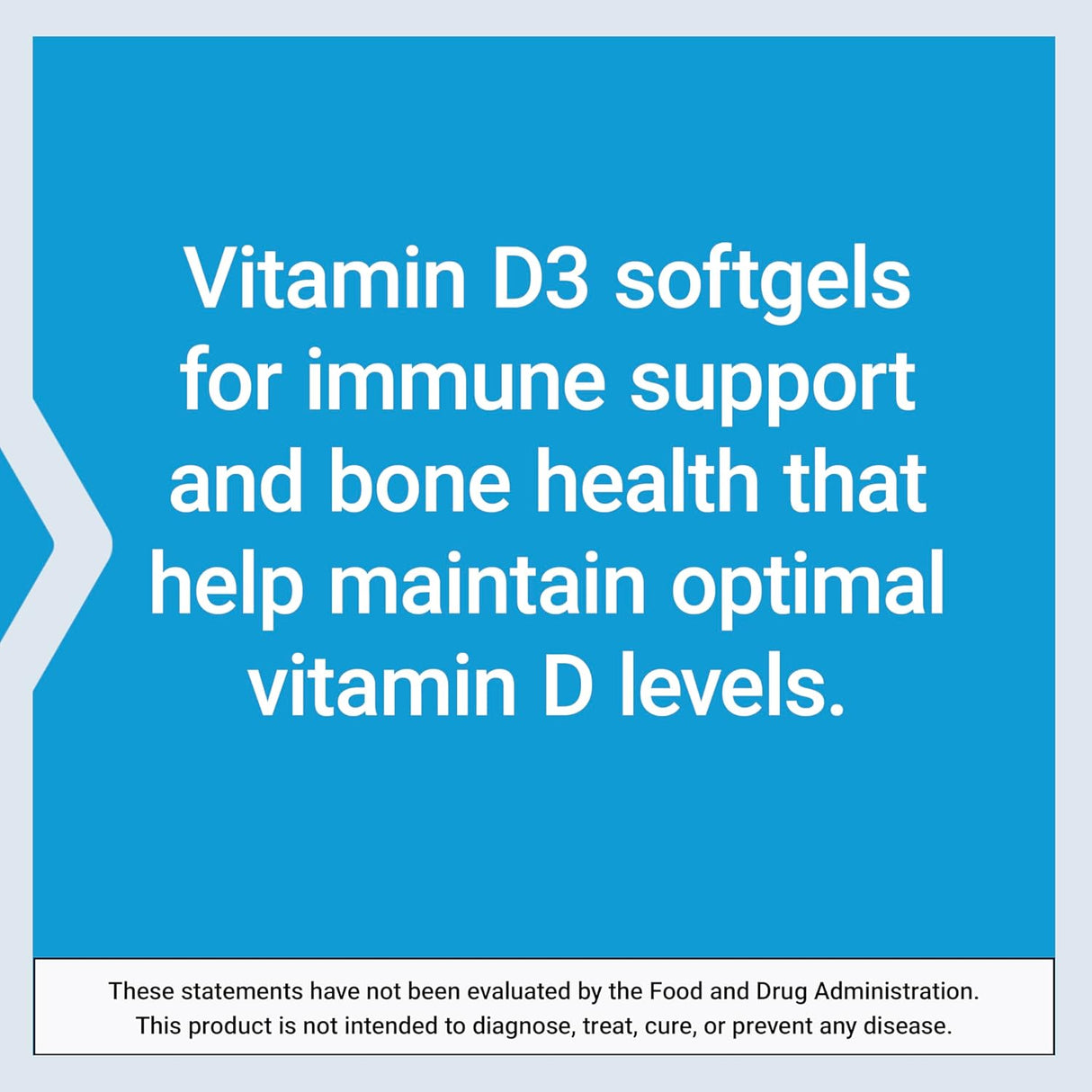 Vitamina D3 - 25 mcg (1000 UI, 250 Softgels)