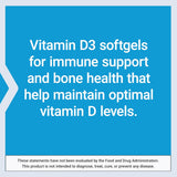 Vitamina D3 - 25 mcg (1000 UI, 250 Softgels)