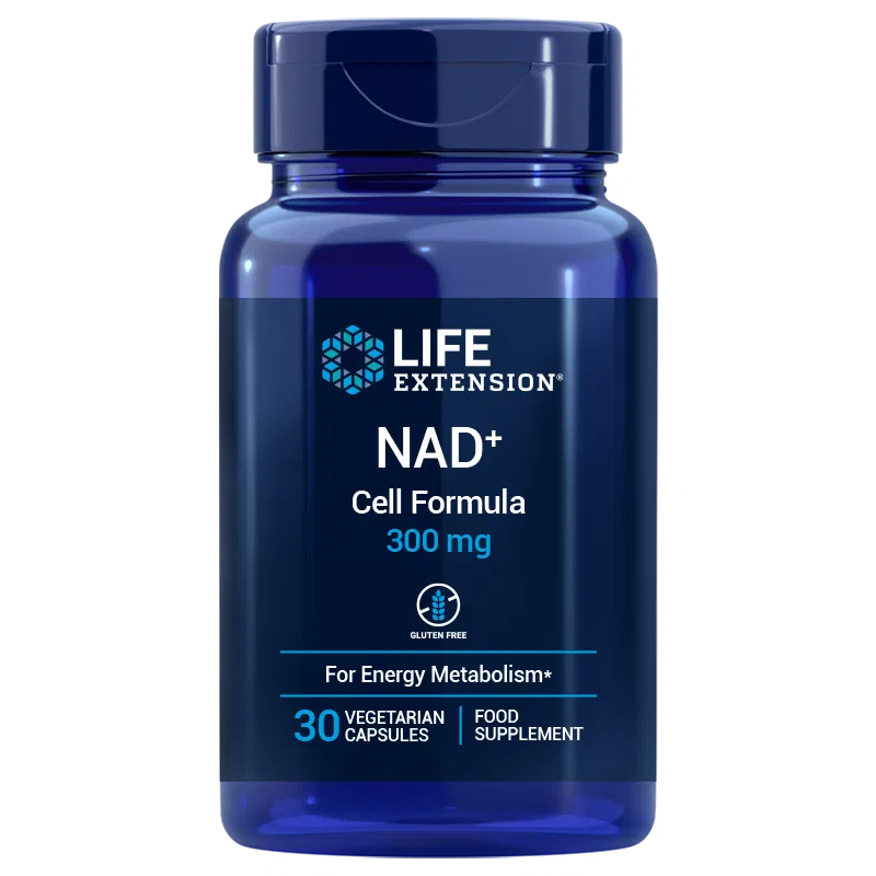 Extensions de durée de vie NAD + Formule de cellule 300 mg