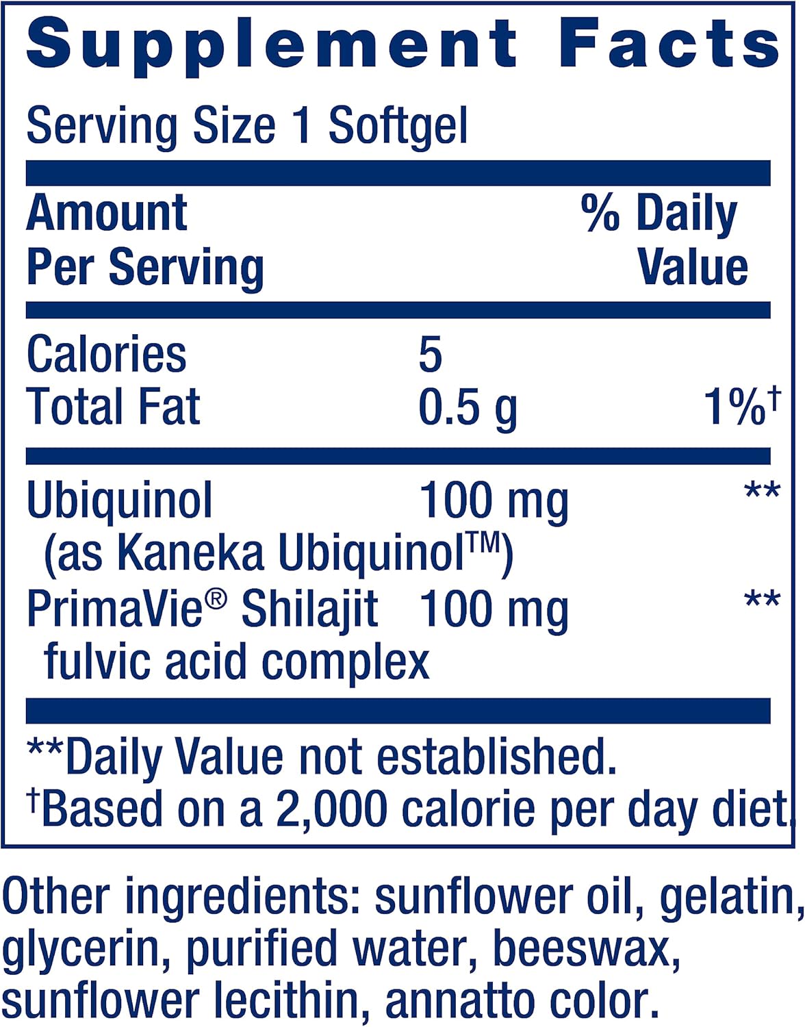 Super ubiquinol CoQ10 con soporte mitocondrial mejorado (100 mg - 60 cápsulas)